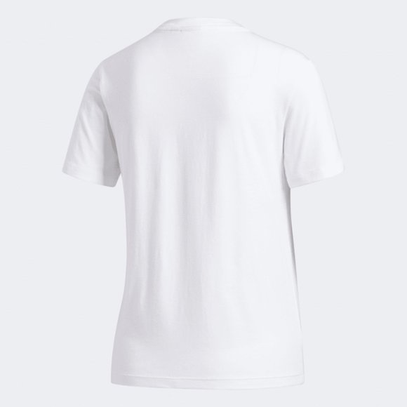adidas Women's Trefoil Tee - Ice Yellow - Picture 8 of 8